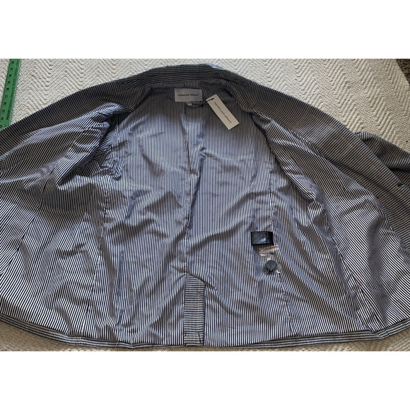 Cupcakes & Cashmere Blazer Multi Houndstooth Check Plaid Jacket Size Large NWT - Picture 9 of 11